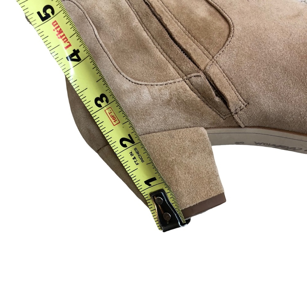 Sam Edelman Karlee Camel Suede Ankle Boots 8 1/2 - Picture 10 of 12